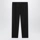 Dolce & Gabbana Tapered Pleated Woolblend Trousers In Black