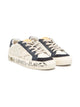 Golden Goose Kids White/Blue May Sneakers With Platinum Star