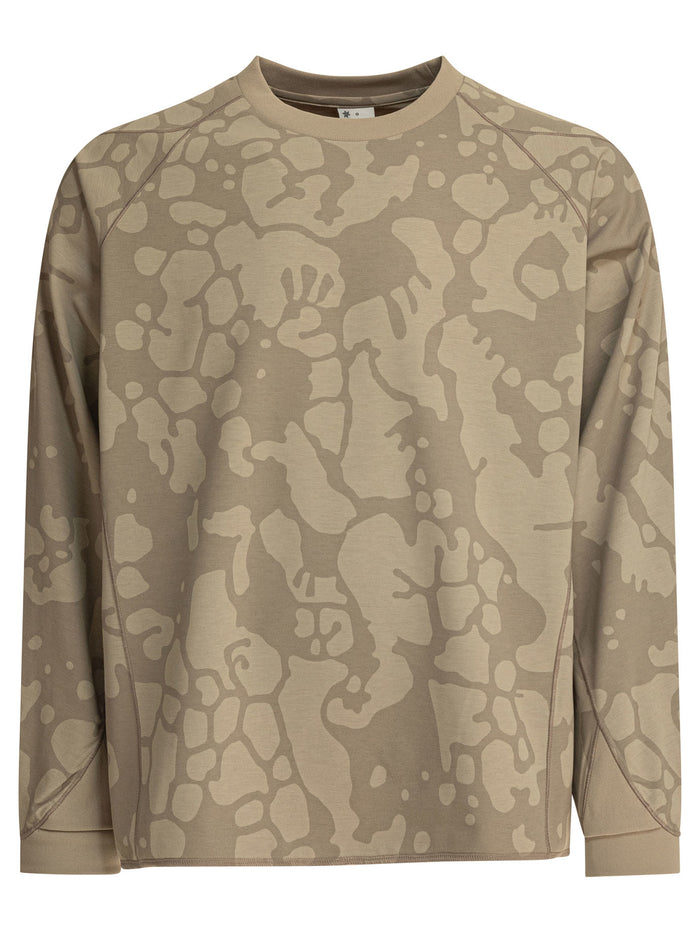 Goldwin Beige Polyester Elasterell-P Sweatshirt