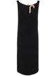N21 V Neck Pencil Midi Dress