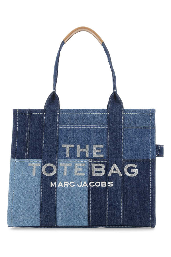 Marc Jacobs Marc Jacobs The Large Tote Patchwork Denim Bag