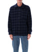 A.p.c. A.p.c. Stanley Checked Wool Overshirt