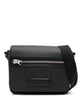 Tom Ford Black Leather Small Traveller Crossbody Bag