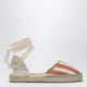 Manebí Low Espadrilles Ivory/Terracotta