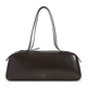 Khaite Brown Simona Calfskin Shoulder Bag