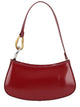 Staud Red Leather Shoulder Bag