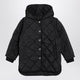Givenchy Kids Black Quilted Parka With Removable Sleeves