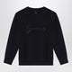 Givenchy Blue Cotton And Cashmere Sweater