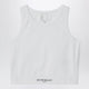 Givenchy White Cropped Top With Logo