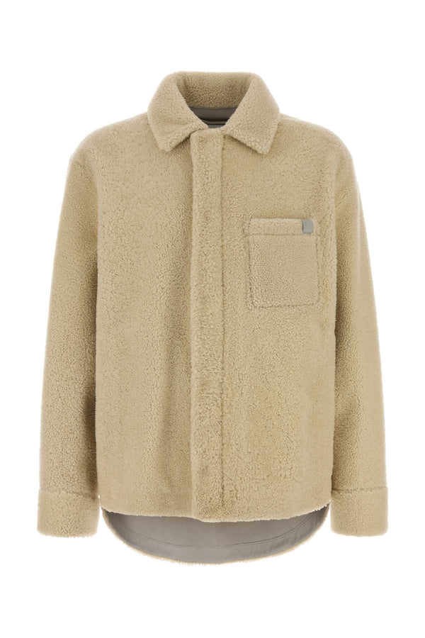Loewe Ivory Shearling Jacket