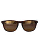 Maui Jim Matte Dark Havana Plastic Sunglasses