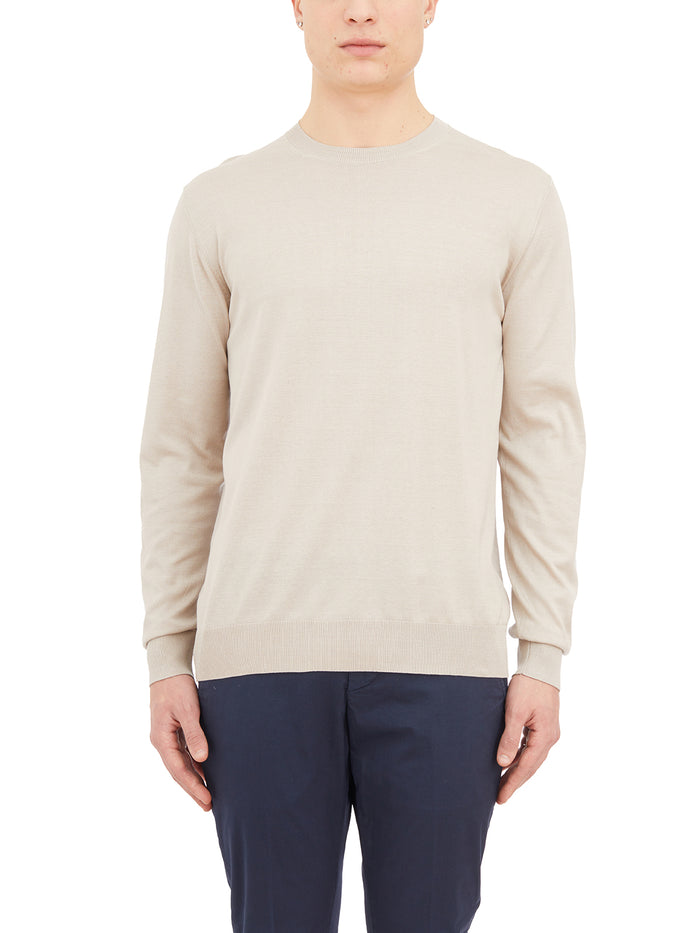 Paolo Pecora Maglia In Seta E Cotone