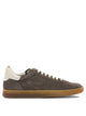 Officine Creative Brown Leather Rubber Sneakers