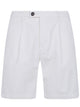 Michael Coal Cotton & Linen Bermuda Trousers