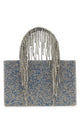 Kara Light-Blue Rhinestones Handbag