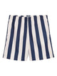 Ami Striped Patch Swim Shorts