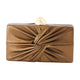 Cult Gaia Lisse Clutch -  - Leather - Brown