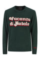 Mc2 Saint Barth Heron - Crew Neck Sweater With Embroidery On The Front