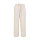 Studio Nicholson Plaster White Modal Hera Draw Cord Pants