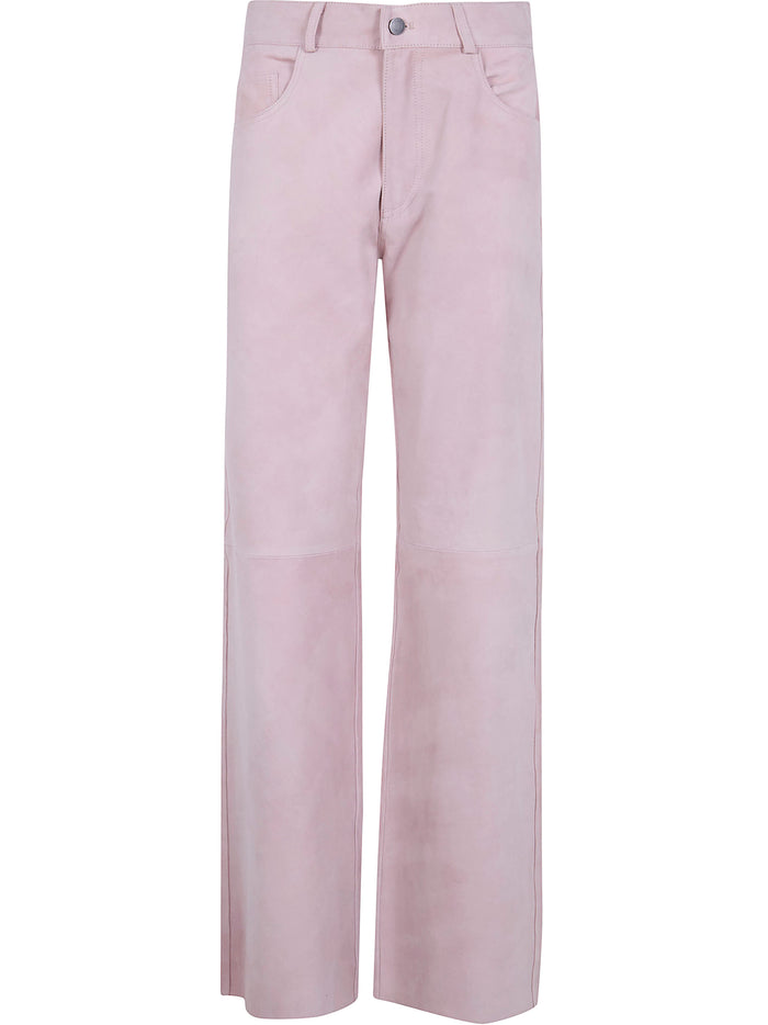 Haikure "Korea Suede" Bootcut Leg Trousers