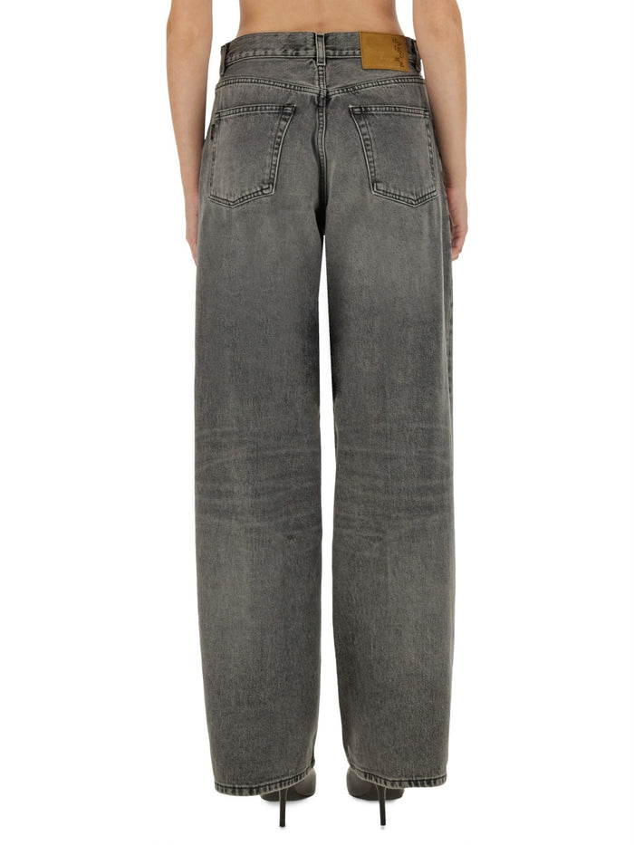 Haikure Grey Cotton Jeans