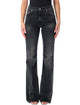 Haikure Haikure Flora Flared Black Jeans