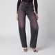 Haikure Washed Blackpink Denim Jeans