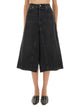 Haikure Black Cotton Skirts