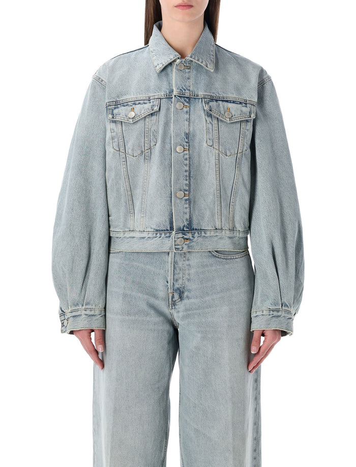 Haikure Haikure Simon Light-Wash Denim Jacket
