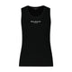 Balmain Paris Emb Jersey Tank Top -  - Cotton - Black