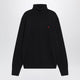 Ami Paris Navy Blue Turtleneck Sweater Ami De Coeur