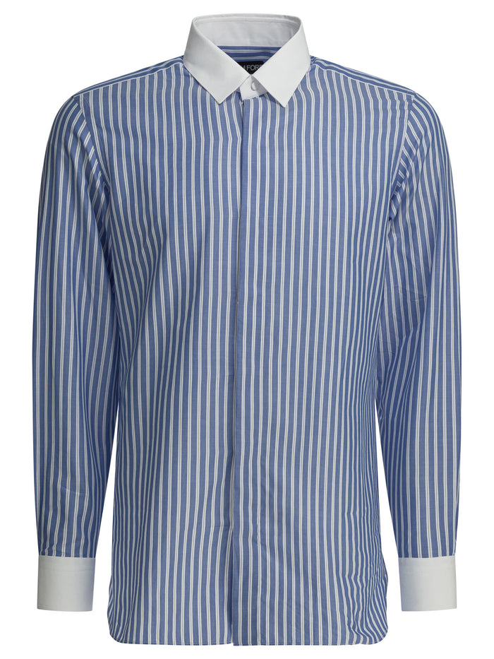 Tom Ford White Cotton Shirt