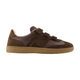 Balmain Swan Scratch Sneakers -  - Leather - Brown