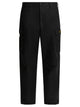 Human Made Black Cotton Trousers