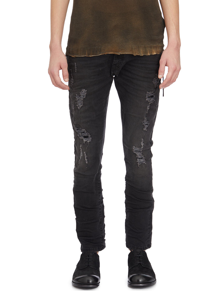 Md75 Jeans In Denim Con Rotture