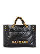 Balmain 1945 Leather Tote Bag