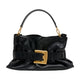 Balmain Anthem Medium Shoulder Bag -  - Leather - Black