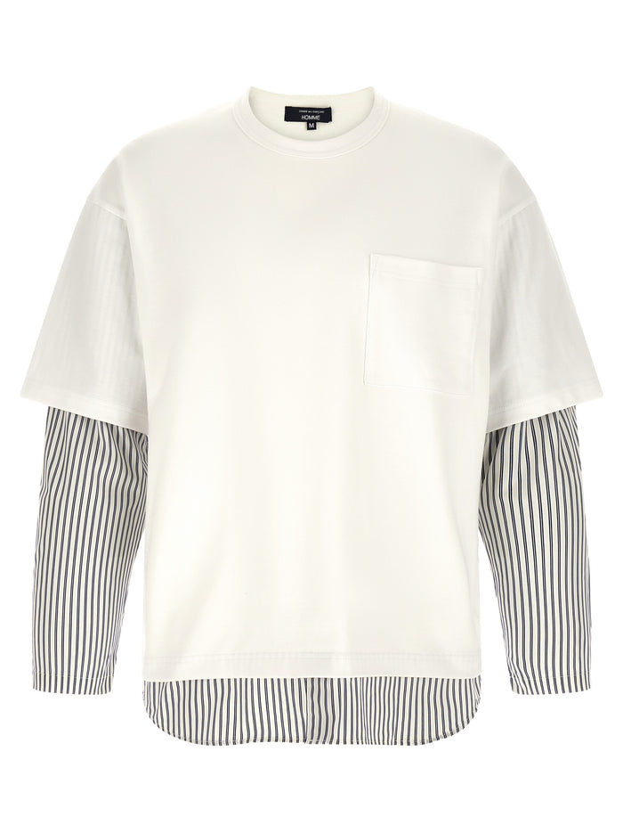 Comme Des Garҫons Homme Shirt Insert T-Shirt