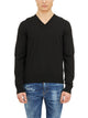 Dsquared2 Maglia Scollo A V In Cotone