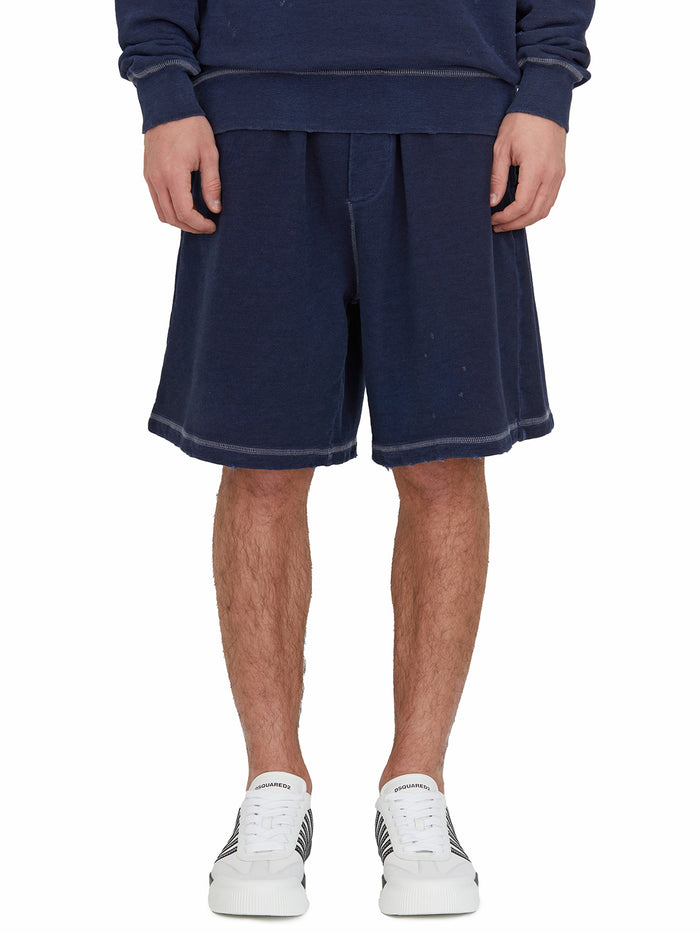 Dsquared2 Bermuda Relax Fit In Cotone