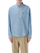 Ami Paris Light Blue Ami De Coeur Shirt