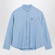Ami Paris Light Blue Ami De Coeur Shirt