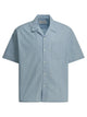Ami Paris Boxy Shirt Ss Embossed