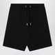 Ami Paris Ami De Coeur Black Bermuda Shorts