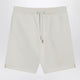 Ami Paris Ami De Coeur White Bermuda Shorts