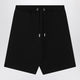 Ami Paris Ami De Coeur Black Bermuda Shorts