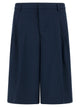 Ami Paris Fresh Wool Bermuda Shorts