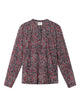 Isabel Marant Etoile Maria Cotton Voile Floral Print Blouse