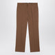 Ami Paris  Hazelnut Wool Trousers