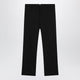 Ami Paris Black Trousers In Wool Gabardine